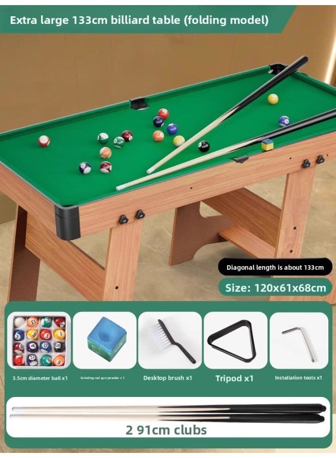 Cross-border Wooden Folding Storage Billiard Table Children's Battle Table Billiard Table Leisure Entertainment Parent-Child Games